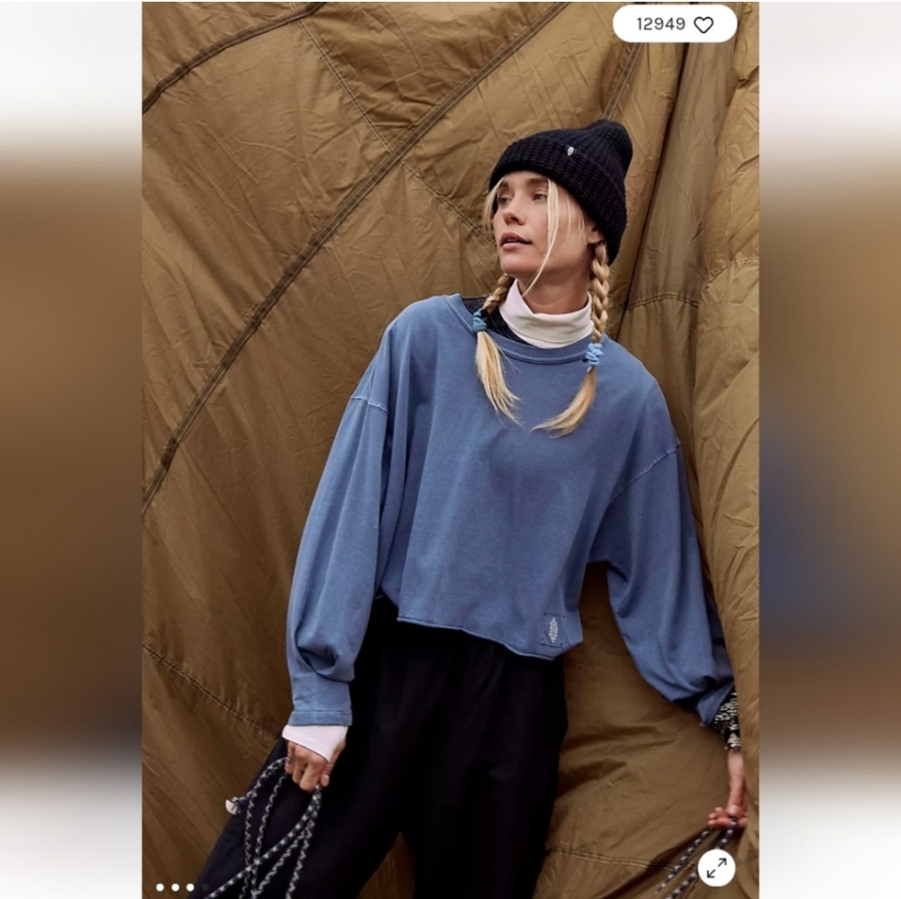 🌟 NWT 🌟 Free People Inspire Long Sleeve - Picture 1 of 4